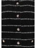 Bridgeport Women Cardigan in Black Offwhite