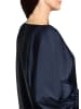 Betty Barclay Satin-Bluse mit U-Boot-Ausschnitt in Night Sky