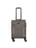 D&N Travel Line 9704 4 Rollen Kabinentrolley S 55 cm mit Dehnfalte grey