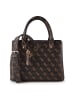 Guess Noelle Handtasche 25 cm in brown logo