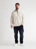 Petrol Industries Lässige Strickjacke Plus Size Rumbo in Weiß