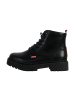 Levi's Cherry – Schnürstiefeletten für Kinder Schwarz