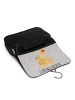 Mr. & Mrs. Panda Kulturtasche Fuchs Mama mit Spruch in Grau Pastell