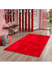 Pergamon Luxus Super Soft Fellteppich Pearl in Rot