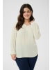 KAFFE curve Langarm-Bluse KCami Regular fit in Moonstruck