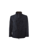 Lardini Blau Wolle Mantel