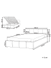 Beliani 2-tlg Doppelbett LAURESSES in Beige