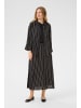 Kaffe Rock BPluna A-shape in Black/Powder Color Stripe