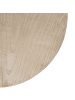 Beliani Kurzflor ONTAKE in Beige - (W) 160 x (L) 160 cm