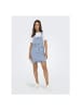ONLY Kleid in Light Blue Denim