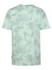 Petrol Industries T-Shirt mit Allover-Print Agave in Grün