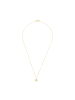 Amor Kette mit Anhänger Gold 375/9 ct in Bicolor