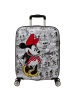 American Tourister Wavebreaker Disney - 4-Rollen-Kabinentrolley 55 cm (rot) in minnie comics white