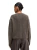 Marc O'Polo Tweed-Cardigan regular in Dark Brown