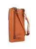 Esquire Peru Handytasche Leder 10 cm in cognac