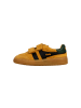 Gola Viper Strap Kinder-Sneaker aus Leder Gelb