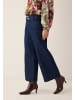 More & More High Waist Jeans-Culotte in denim