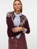 Vero Moda Strickpullover in Winetasting