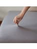 Lumaland Spannbettlaken 180x200cm grau 100% Baumwolle grau