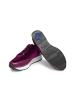 VITAFORM Echt Leder & vitaform Stretch Sneaker in aubergine