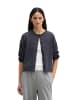 Marc O'Polo DfC V-Neck-Cardigan oversized in Blue Graphite