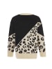 VIRITA Women Strickpullover in Schwarz Beige