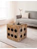 FineBuy Hocker "FB111299" in Braun /