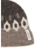 Marc O'Polo Jacquard-Mütze in Dark Brown