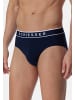 Schiesser Rio Slip / Unterhose 95/5 Cotton in Dunkelblau