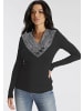 Melrose Strickpullover in schwarz