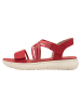 Jana Coshy Sorgenfrei – Die Hallux-freundliche Sandale in RED