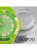 Oozoo Analog-Armbanduhr Oozoo Timepieces grün extra groß (ca. 48mm)