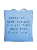 Mr. & Mrs. Panda Jutebeutel Spruch Erzieher Energie mit Spruch in Sky Blue