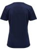 Hummel Hummel T-Shirt Hmlauthentic Multisport Damen Atmungsaktiv Schnelltrocknend in MARINE