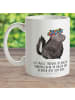 Mr. & Mrs. Panda Tasse Stinktier  mit Spruch in Weiß