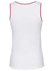 Kangaroos Tanktop in weiß-rot