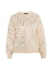 usha BLACK LABEL Damen Strick Pullover in Creme
