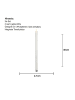 STAR Trading LED Stabkerzen ,M-Twinkle', Flacker-Effekt, Batterie und Timer, 2er Se