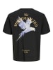 JACK & JONES Junior T-Shirt JORHYDRA CUTOUT TEE JNR in black