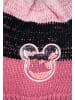 Disney Minnie Mouse Wintermütze mit Bommel in Rosa