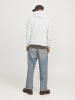 Jack & Jones Kapuzenpullover in White Melange