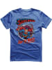 Superman T-Shirt "Superman Save The World T-Shirt" in Blau