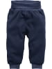Schnizler Kinder Pumphose "Pumphose Fleece uni mit Strickbund" in Blau