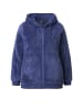 Ulla Popken Sweatjacke in atlantikblau