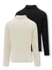 KIDS ONLY 2er-Pack Langarmshirts Rollkragenshirts Koglela in black