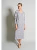 Tom Tailor Nachthemd Victoria in grau-mittel-Allover