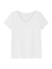 sheego T-Shirt in weiß