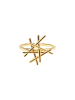 Steel_Art OneSize Ring Damen Xavia goldfarben in goldfarben