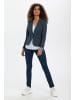 Kaffe Blazer Kinnie Regular fit in Midnight Marine-Sierra/Chalk