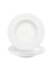 Villeroy & Boch 6er Set Suppenteller Anmut ø 24,8 cm weiß in weiß